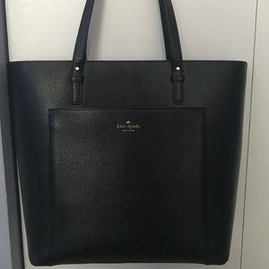 Kate Spade Grand Street Sadie Tote in Black